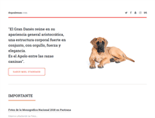 Tablet Screenshot of dogoaleman.com